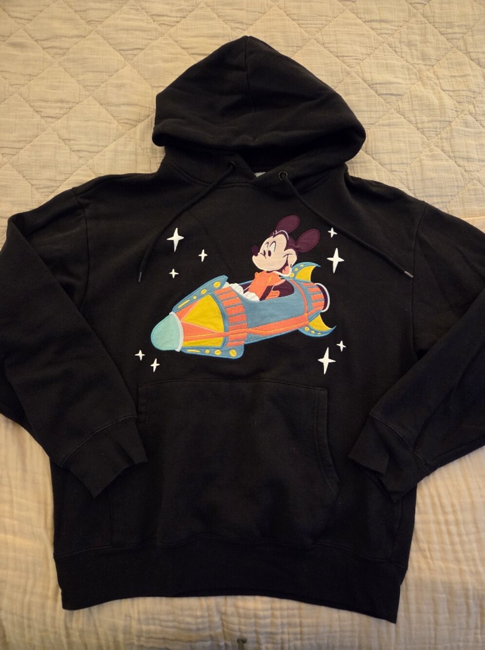 Disney Parks Play In The Park Mickey Astro Orbiter Organic Cotton Blend Hoodie